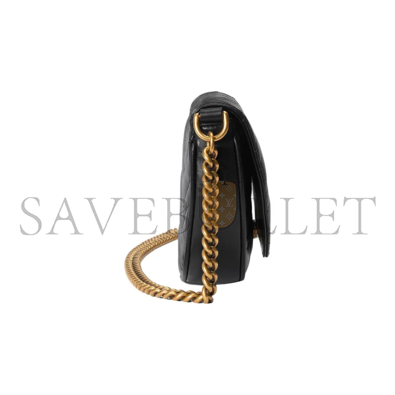 G*u*i gg marmont quilted chain mini bag 746431 (20*14.5*4cm)